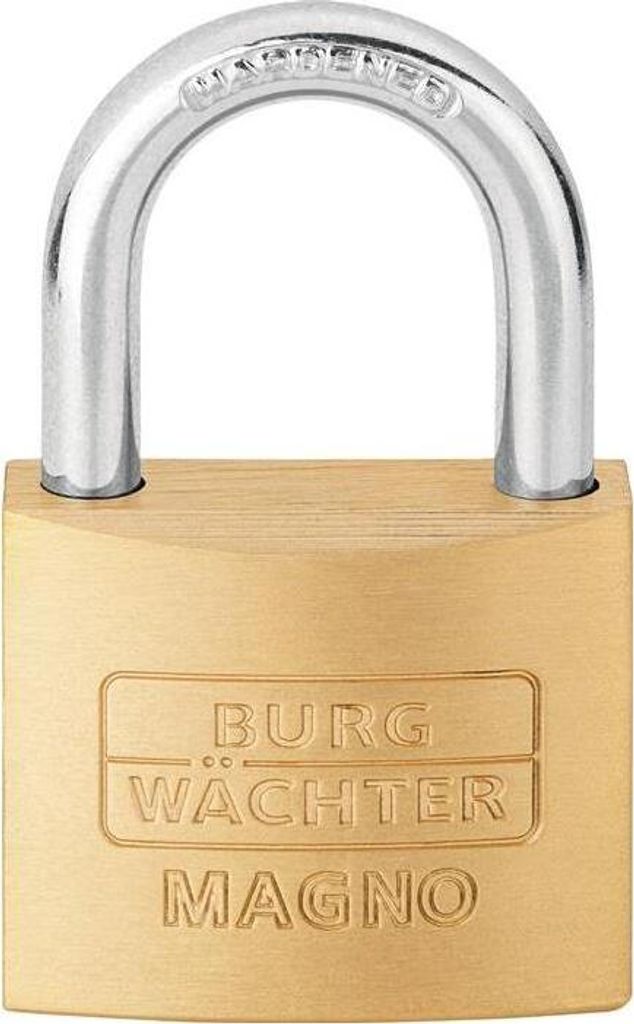 Burg-Wächter Zylinder-Vorhangschloss 400 E Magno Breit 30mm Produktbild 