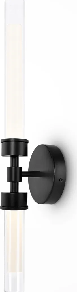Luminaire LED Noir Mat Stelo MOD116WL-L7B3K au Style Minimaliste Épuré