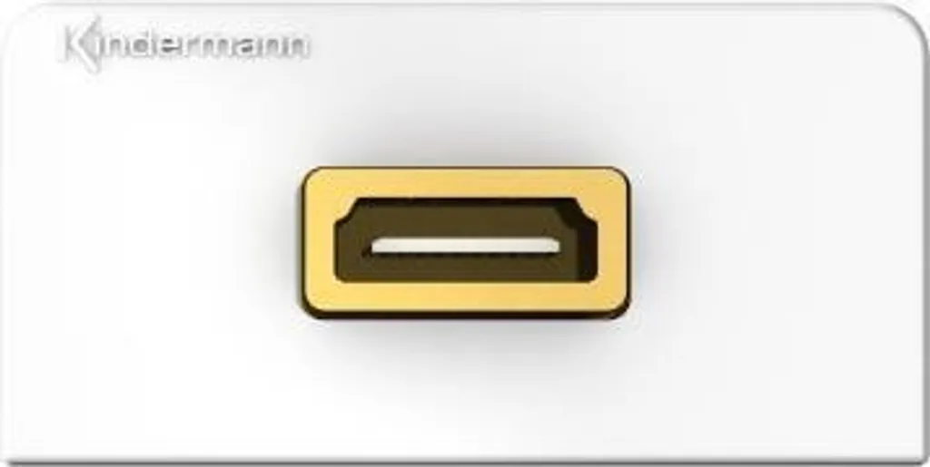 Adaptateur HDMI Kindermann Gris 7456000561 pour Salle de Conférence