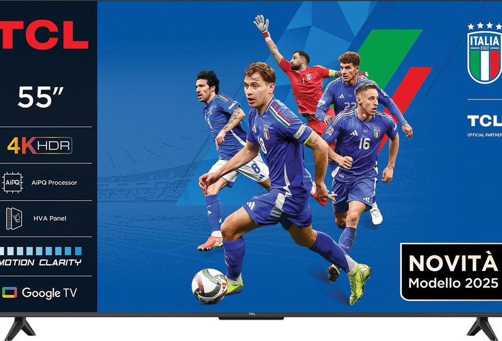 TCL P6K Serie Smart TV 4K Ultra HD 55" 55P6K, Dolby Audio, Immagine del prodotto 
