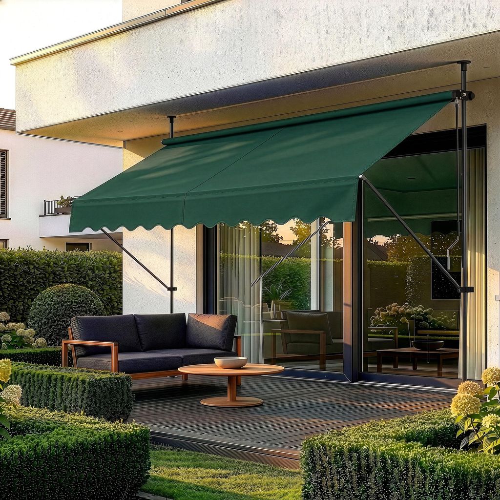 Tenda da sole a morsetto 'Stem' telaio in acciaio 250 cm di Immagine del prodotto 
