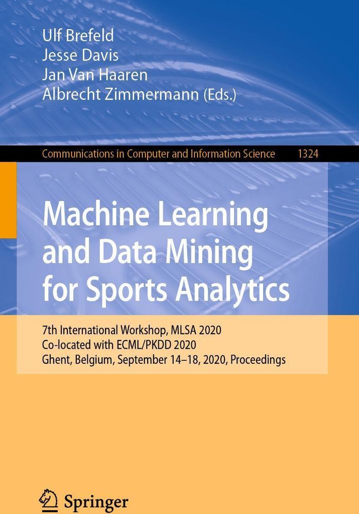 Machine Learning and Data Mining for Sports Analytics