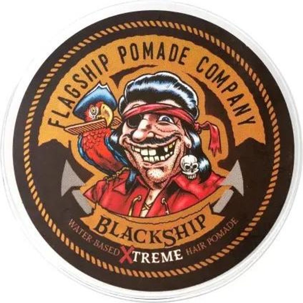 Flagship – Blackship – Wasserbasierte Xtreme Hair Pomade – Wasserbasierte Haarpomade 96g