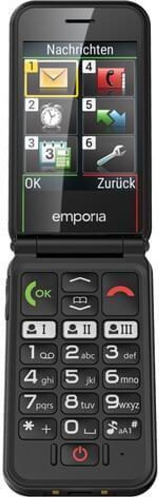 Emporia SIMPLICITYglam, Klapphandy, Single SIM, 7,11 cm Produktbild 