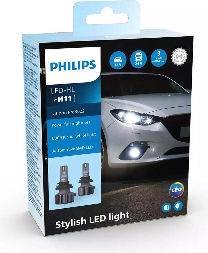 PHILIPS LED H11 Ultinon Pro3022 HL 2ks Obrázek produktu 