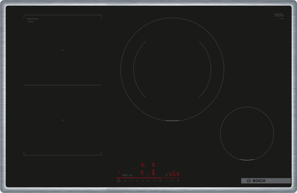 Bosch Serie 6 PVS845HB1E, Schwarz, Integriert, 80 cm, Produktbild 