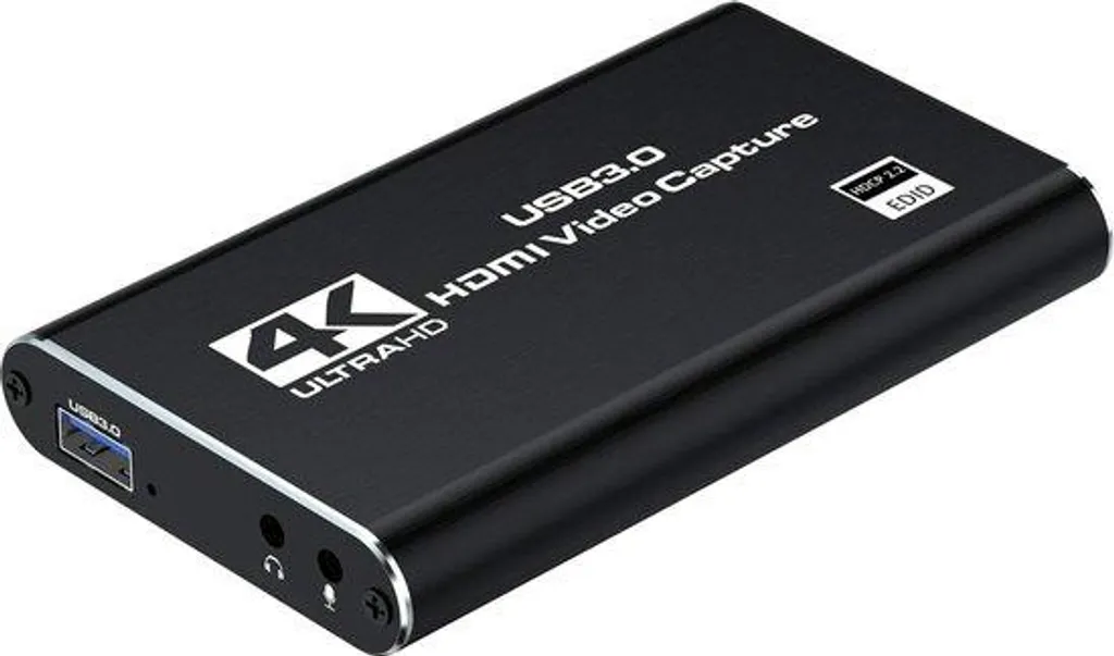 Carte de capture vidéo 4K à faible latence avec boucle HDMI Loopout