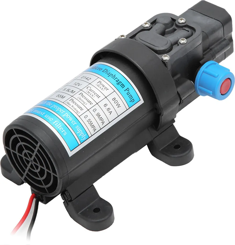 Pompe 12V haute pression auto-amorçante pour résoudre le manque de débit