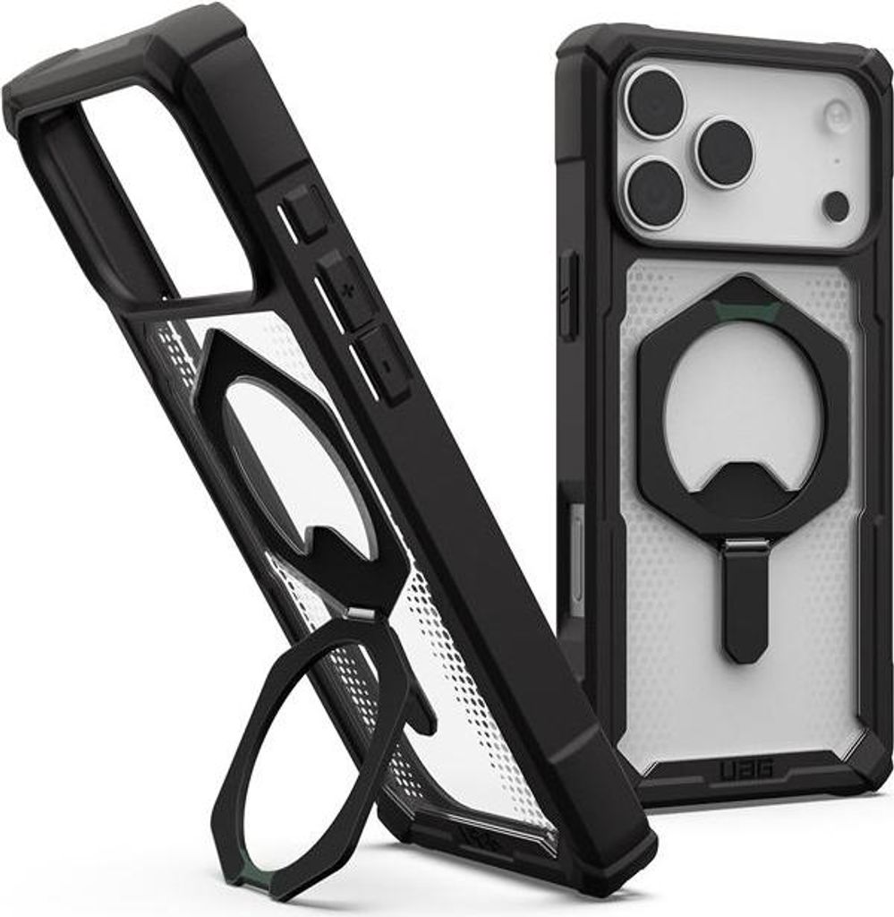 Uag Plasma Xte Magsafe Tasche für Iphone 17 Pro Max - Transparent Schwarz