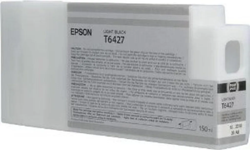 Epson T6427 Light Black Ink Cartridge (150ml) cartuccia d'inchiostro 1 pz Originale Resa standard Nero light