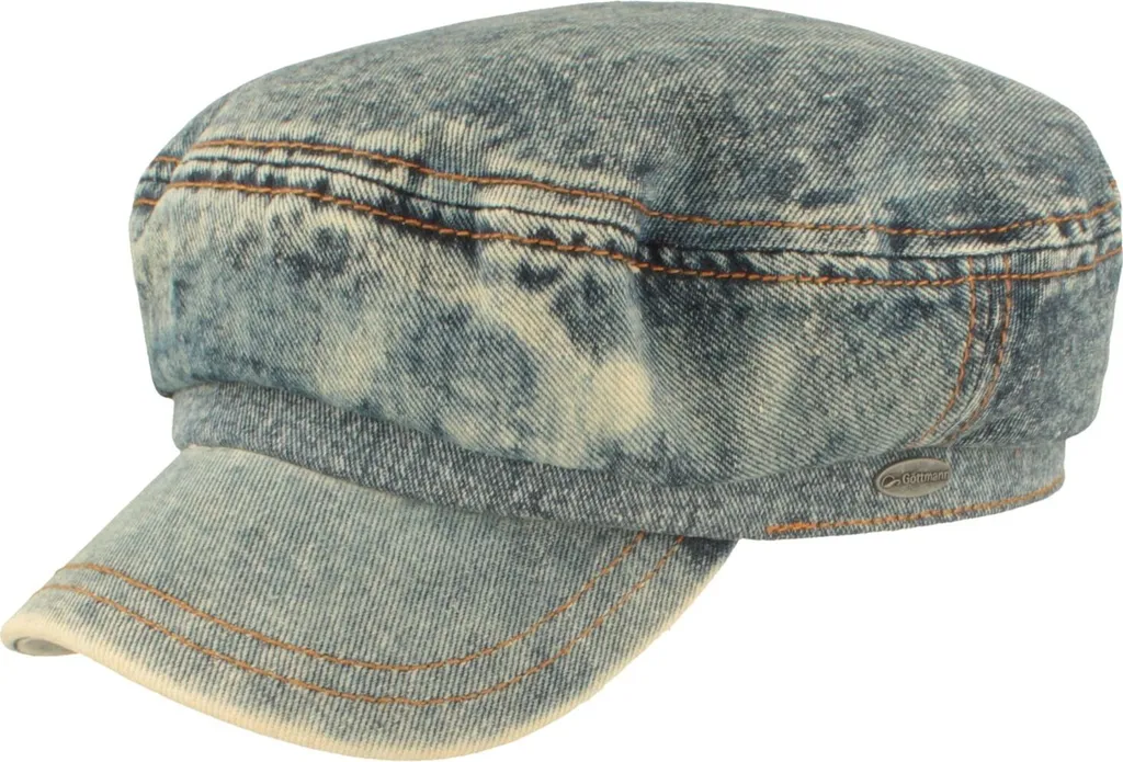 Casquette de marin Newport Göttmann pour homme look jeans vintage