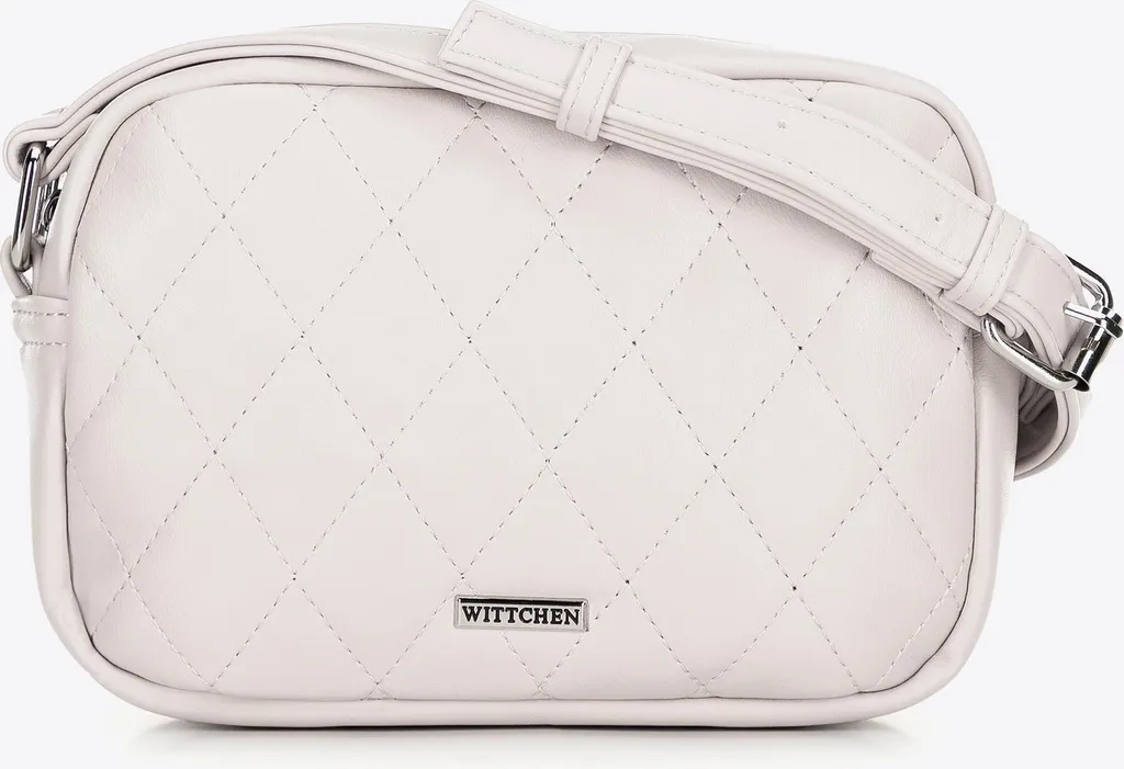 Sac à bandoulière Wittchen en similicuir crème souple et léger