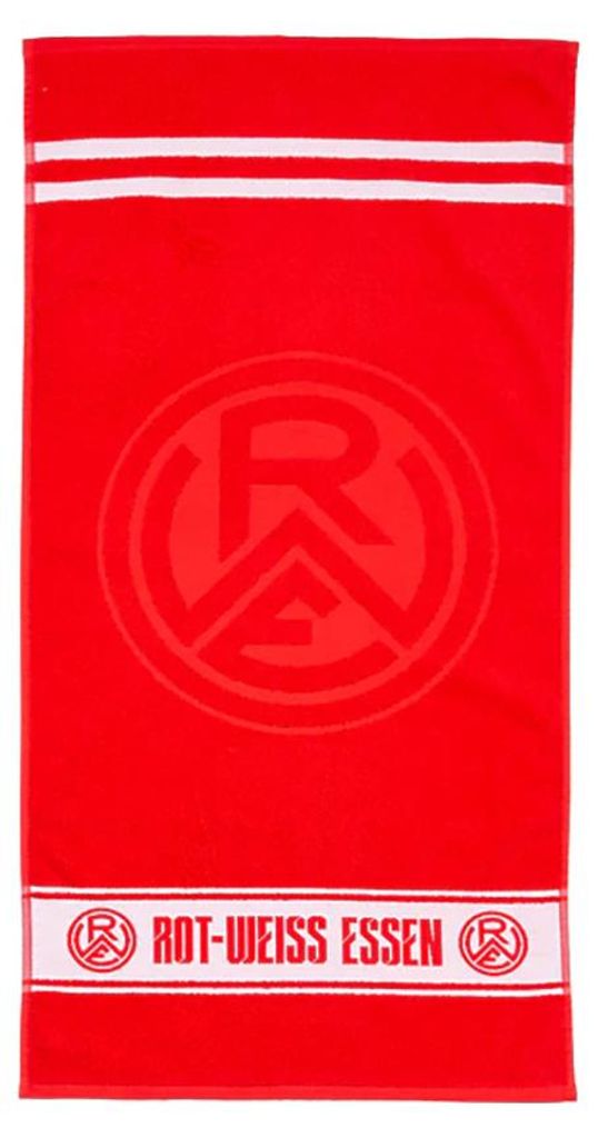 Rot-Weiss Essen Duschtuch "Rot-Weiss Essen" rot