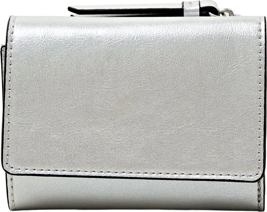 Regalo Donna: Portafoglio Esprit Ayda Silver Argentato Originale