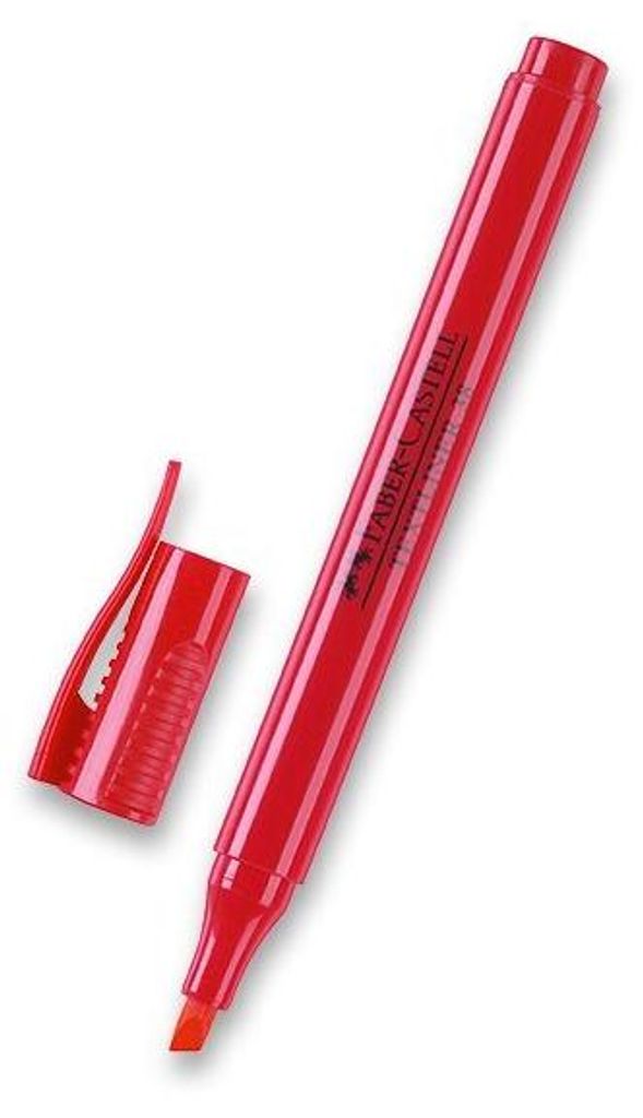 Faber-Castell Textliner 38, 1 kusů, Červená, Červená, Obrázek produktu 