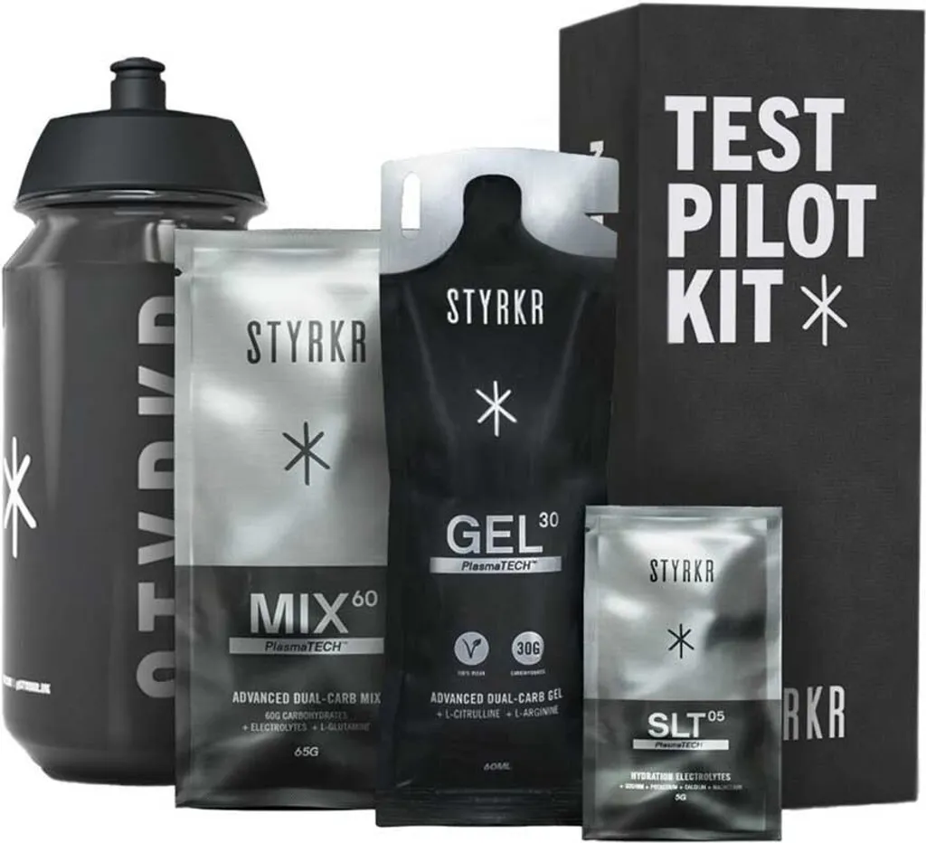 Styrkr Test Pilot Kit de nutrition sportive Noir - Pack de performance - 2