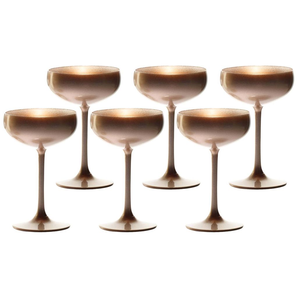 Pohár na sekt Stölzle Elements 230 ml, bronzový, 6x Obrázok produktu 