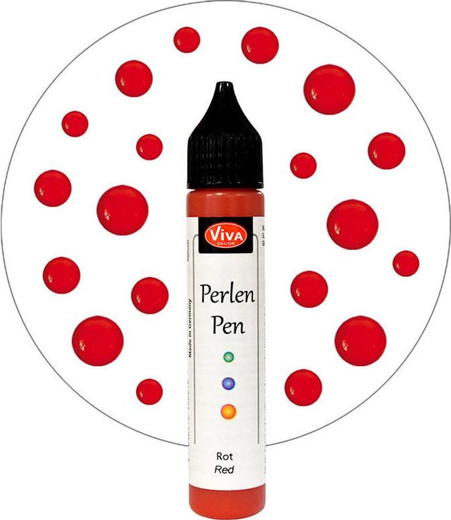 ViVA DECOR Stylo à bille 28 ml rot Image du produit 