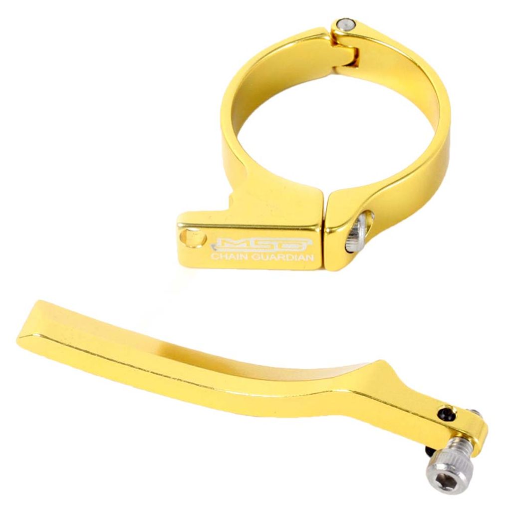 Msc Chain Guard Soldare Type Mount With Clamp Yellow 31.8 mm