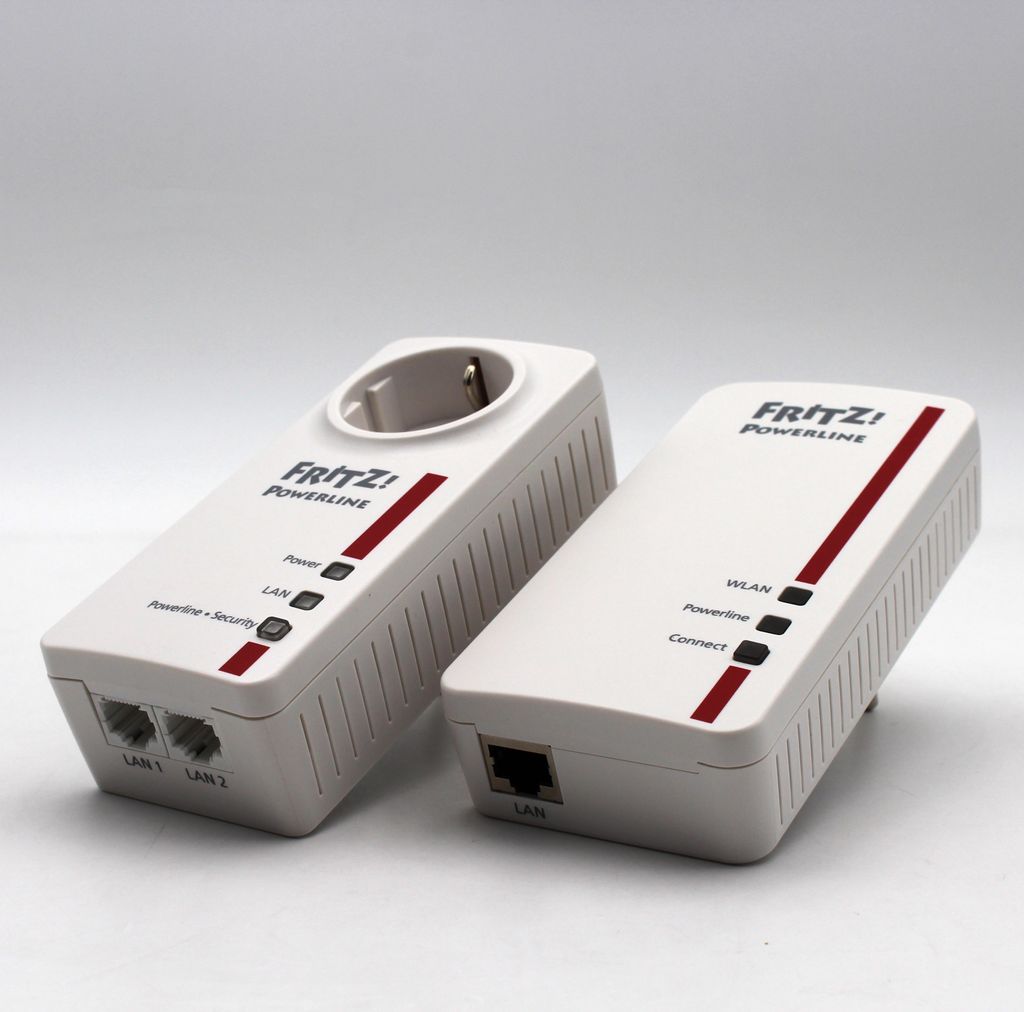 AVM FRITZ!Powerline 1260 WLAN Sada adaptérov Powerline Obrázok produktu 