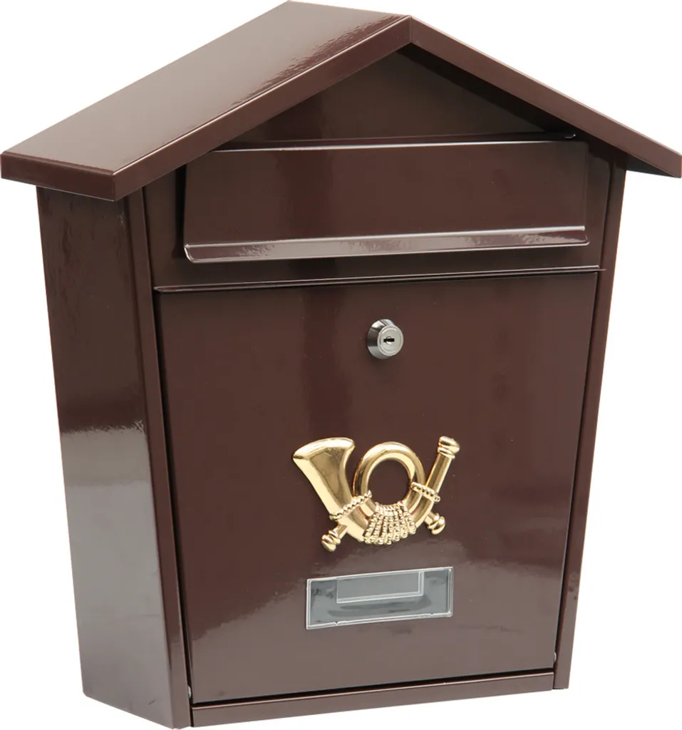 Boîte aux lettres extérieure pour courrier A4 avec serrure de sécurité