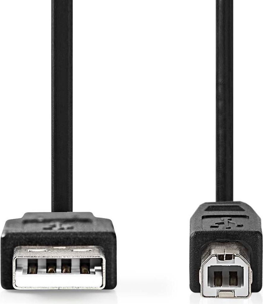 Nedis USB-Kabel - USB 2.0 - USB-A Stecker - USB-B Stecker - Produktbild 