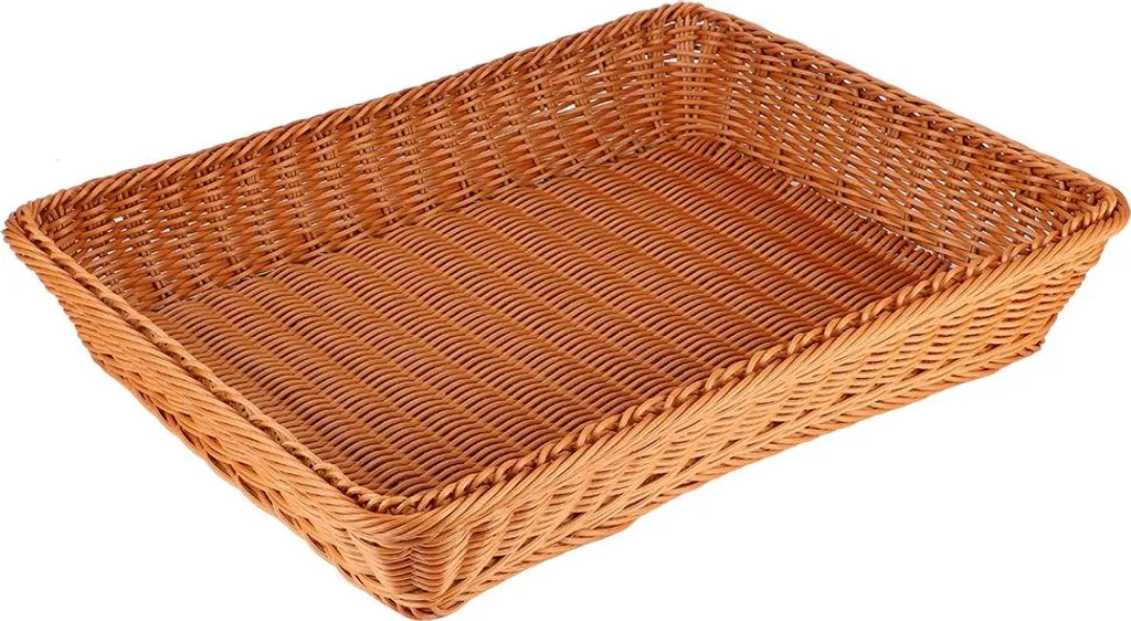 Panier de présentation à pain rectangulaire XL pour buffet et table