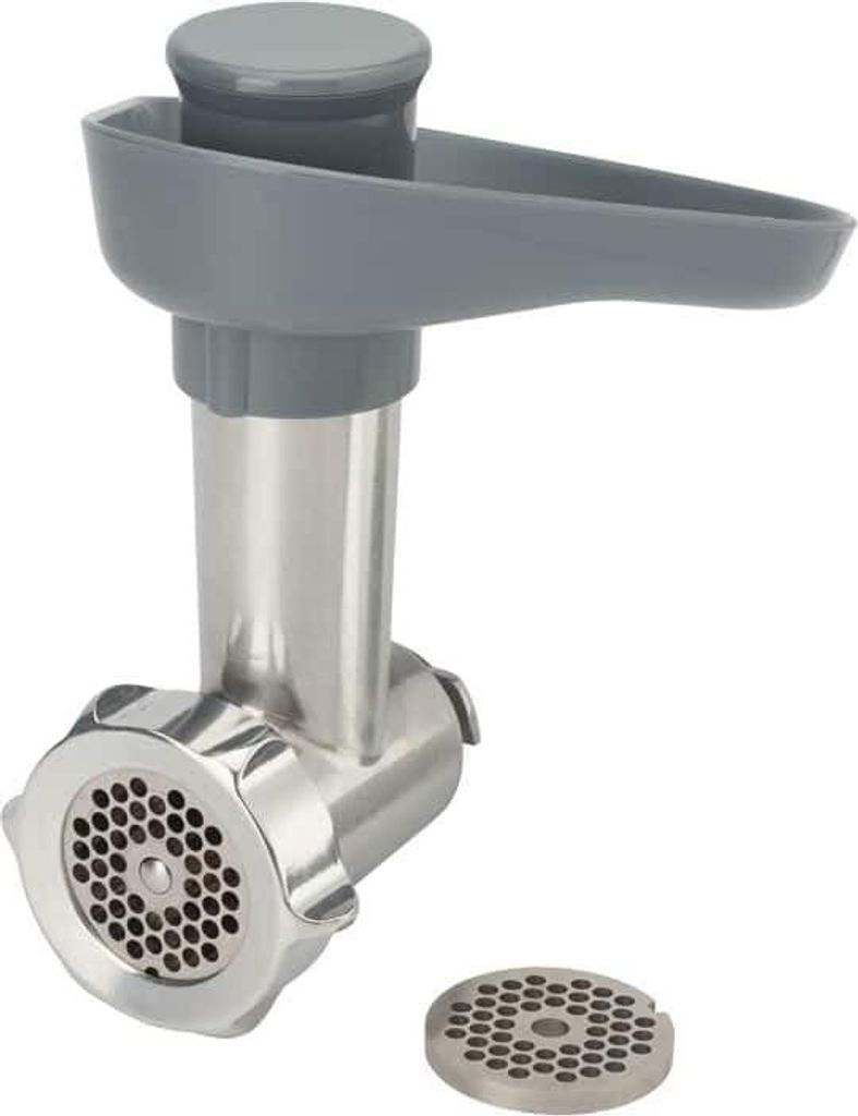 Kenwood KAP90.000GY, Mahlwerk für Planetenmixer, kompatibel mit Prospero+, zwei Stahlscheiben für feines oder grobes Hacken, ideal für Fleisch u...