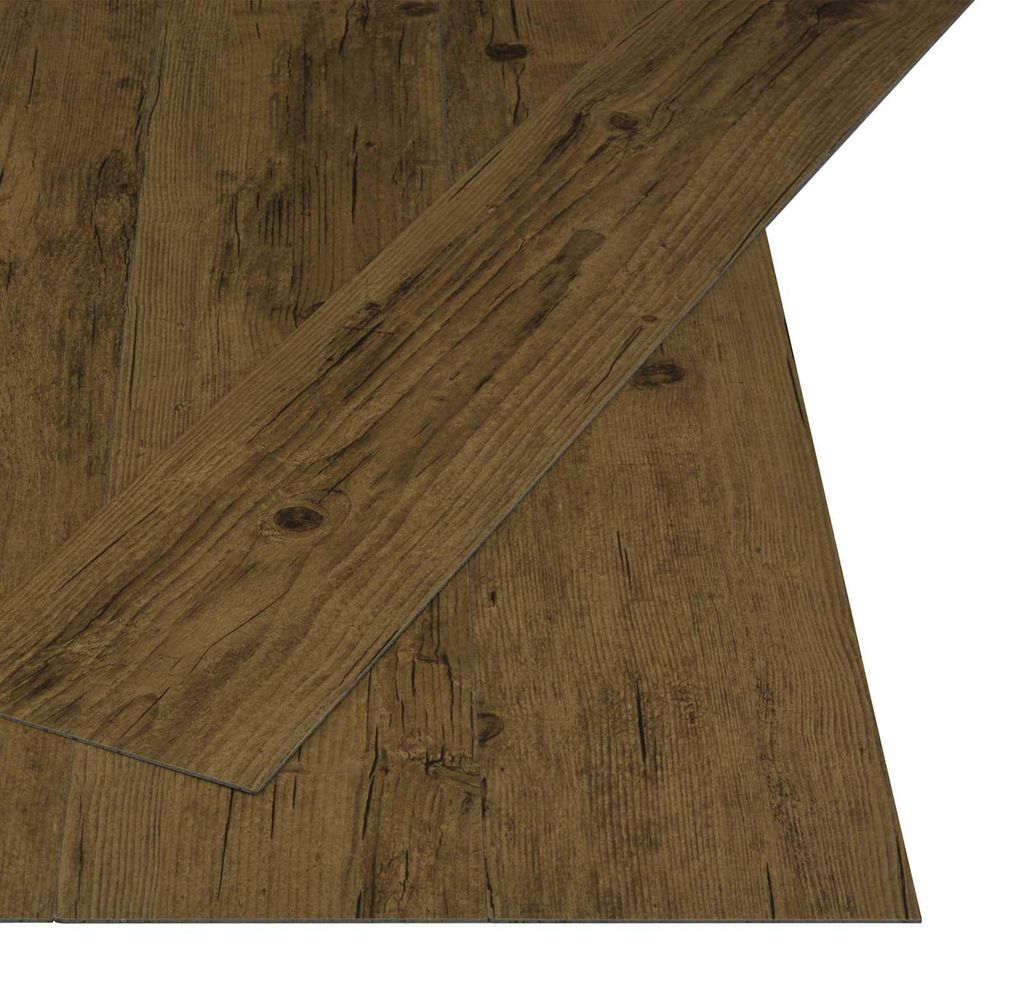 Selbstklebende Bodenbelagsdiele 32 pcs Naturbraun 4,46 m² PVC