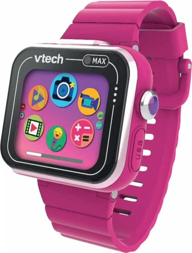 Montre enfant tactile KidiZoom Smart Watch MAX violette grand écran