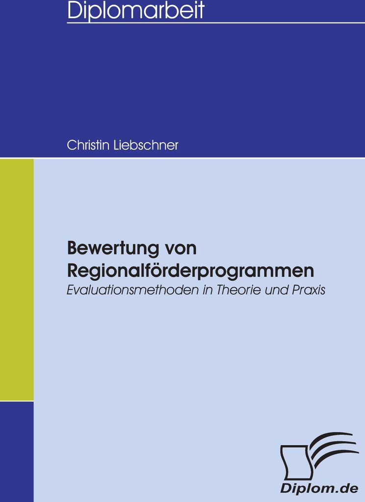 Bewertung von Regionalförderprogrammen