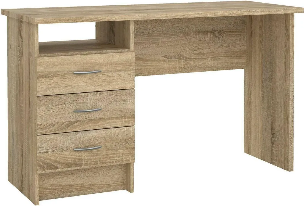 Scrivania Dmora Andre Marrone Quercia 120cm - Offerta Online