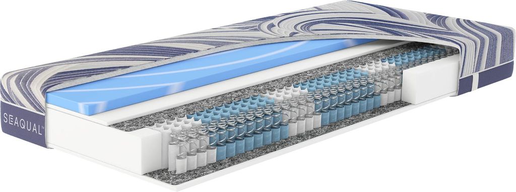 Hn8 Taschenfederkern-Matratze "Ocean Clean TFK", H3, 90 x 200 cm, Höhe: ca. 21 cm