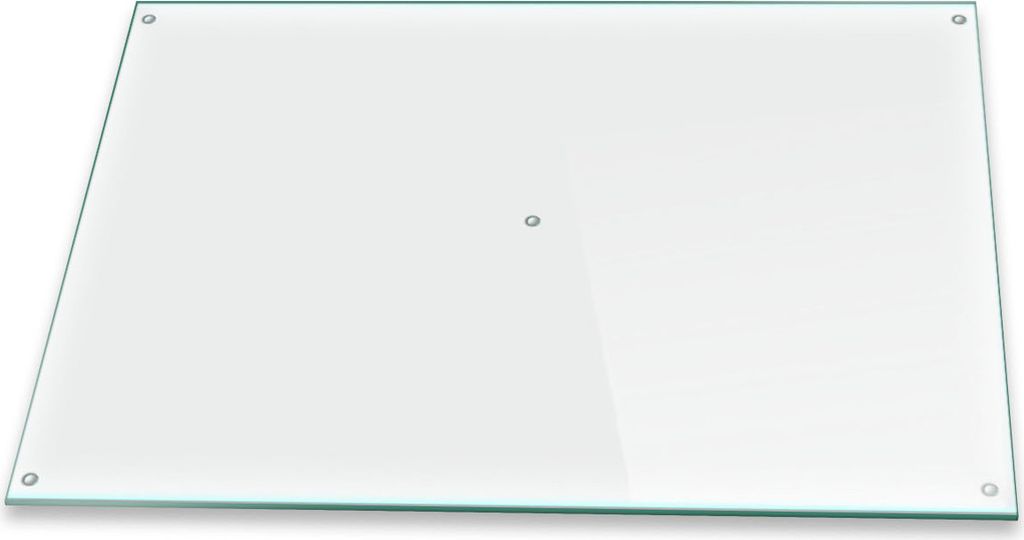 Herdabdeckplatte Abdeckung Ceranfeld Abdeckplatte 1-Teilig 80x52 Durchsichtig