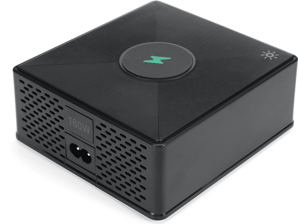 160W 5-Port USB PD Ladestation Dual USB-A QC3.0 + Dual Produktbild 3