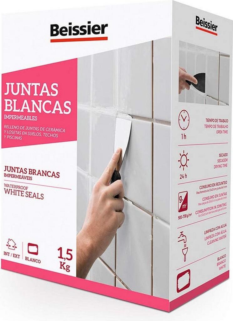 Beissier Weiße wasserdichte Dichtungen 1,5 kg 70162-002