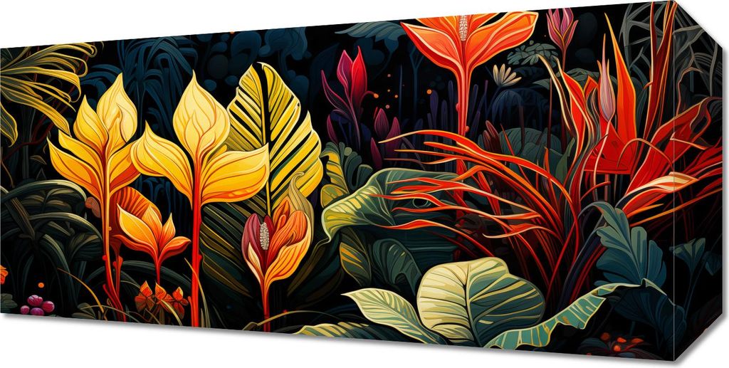 Bild 40x20cm Tropische Symphonie