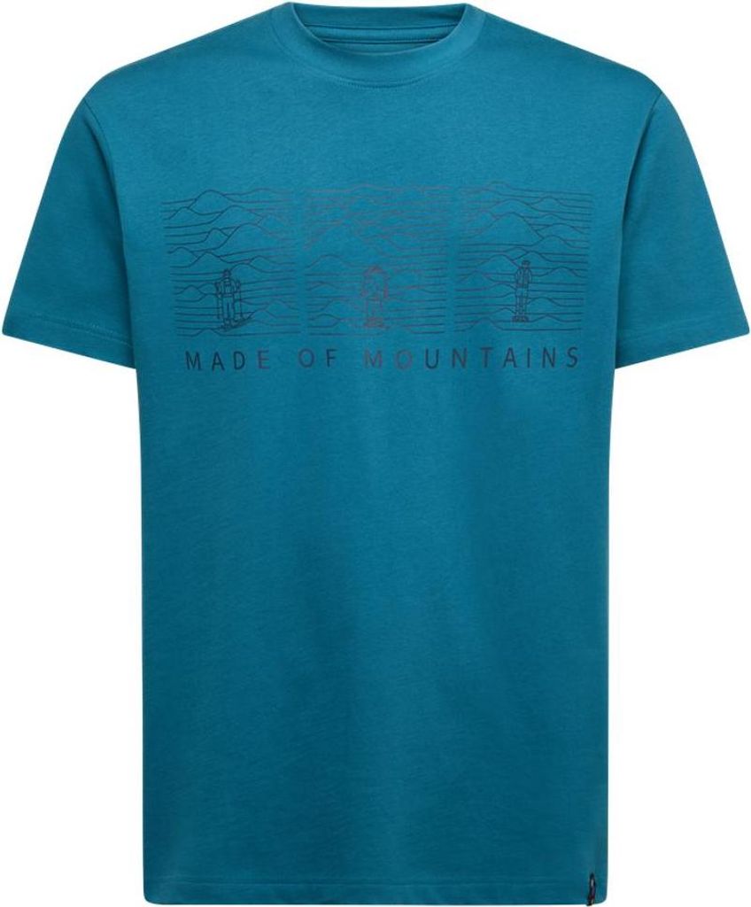Made of Mountain T-Shirt M - Herren T-Shirt für Bergabventures - La Sportiva, Größe:S, Farbe:B07B46-Lake/Night Sky