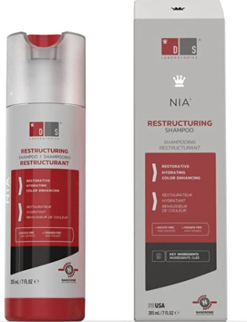Ds Nia Shampoo Ristrutturante 205ml - Riparazione Profonda Professionale