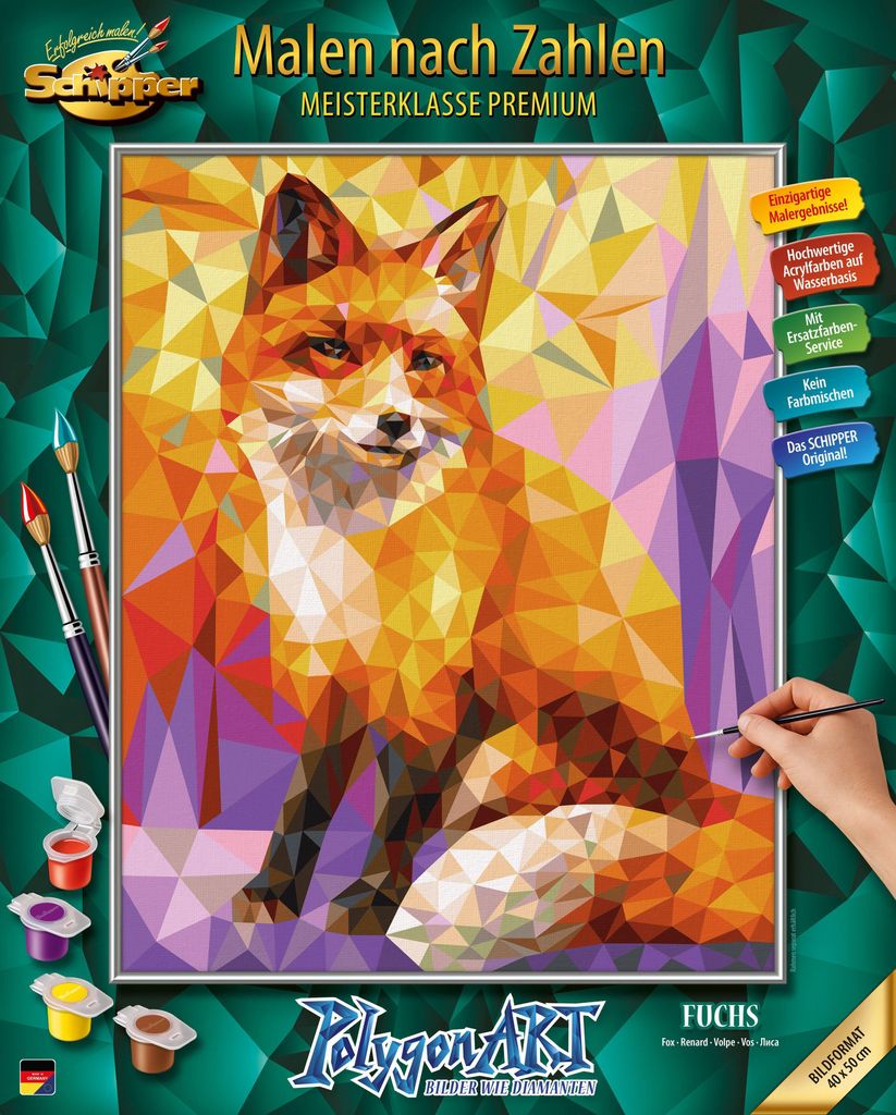 Schipper 609130863 MNZ - Polygon Art Fuchs