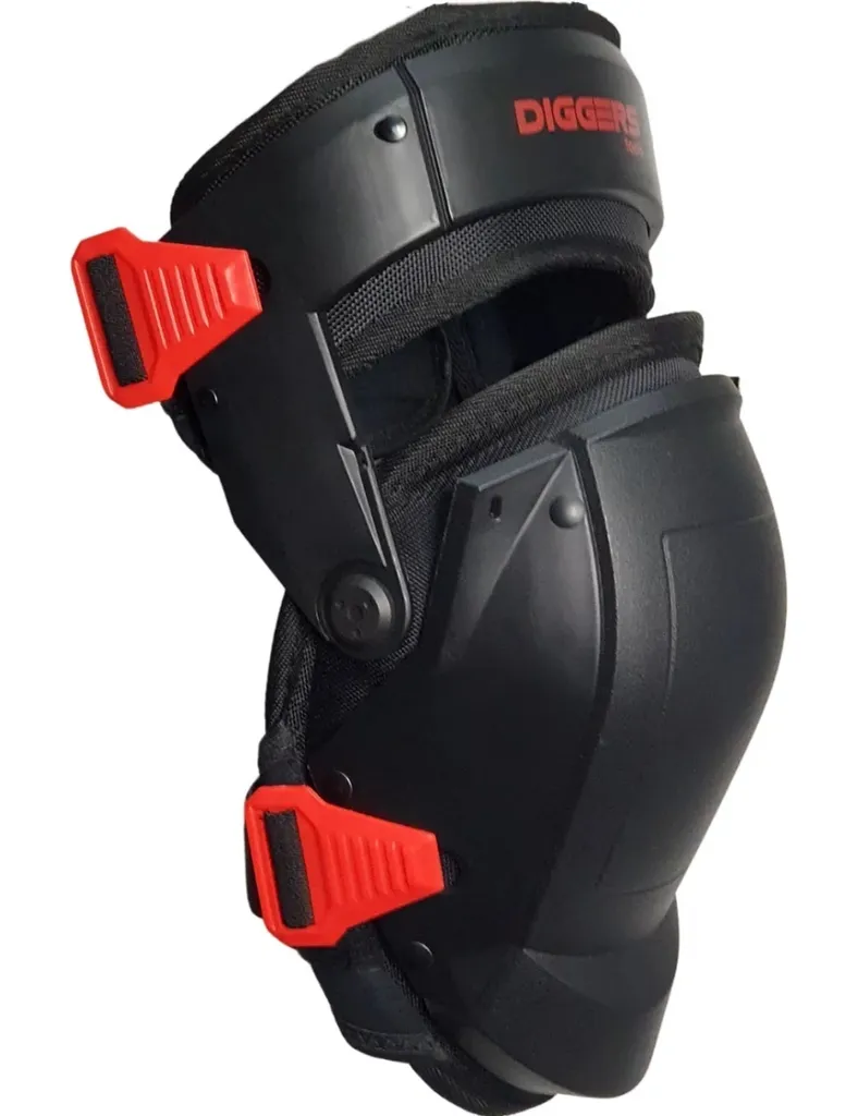 Genouillères professionnelles avec gel à mémoire de forme Diggers Pro