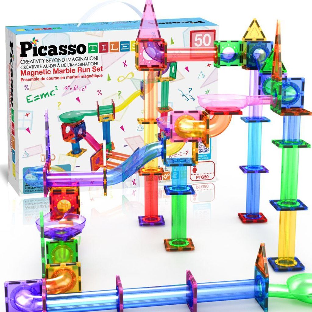 PicassoTiles PTG50, Set di costruzioni, 3 anni, plastica, Immagine del prodotto 
