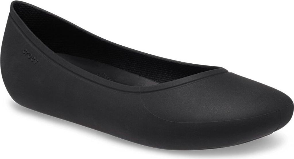 Crocs Brooklyn Flat Ballerinas Schwarz EU 38-39 Frau Produktbild 