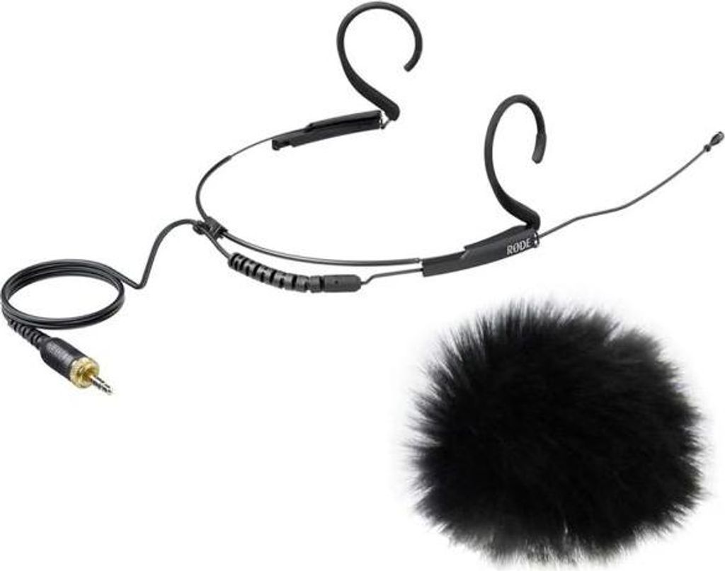 Rode HS2B Headset-Mikrofon mit Windschutz