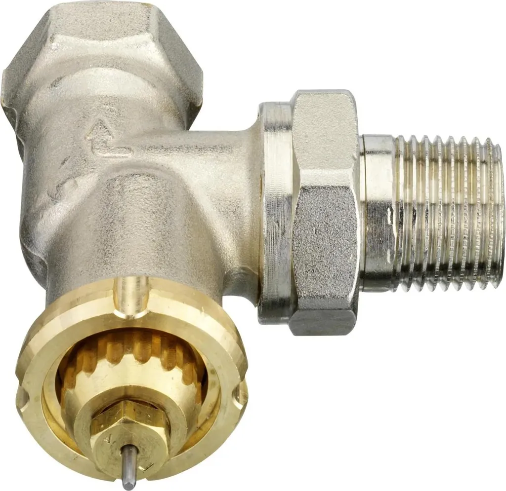 Corps de vanne Danfoss FJVR coudé avec débit kvs de 0,73