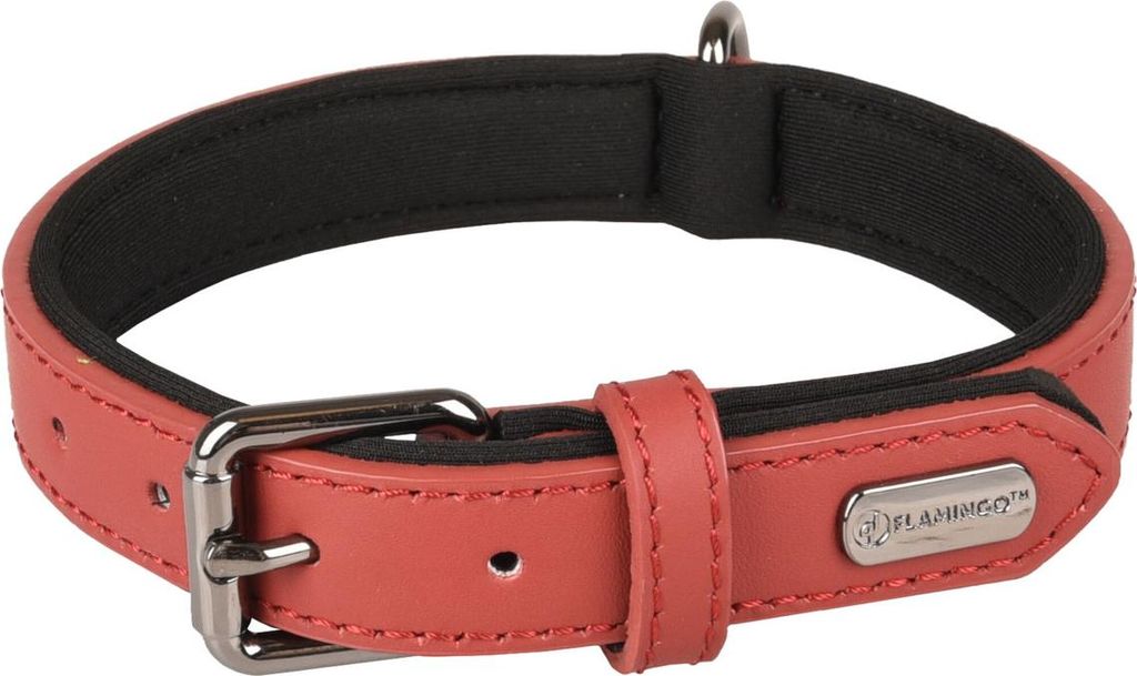 Flamingo Halsband Binti rot, Maße: 24/30 cm / 15 mm