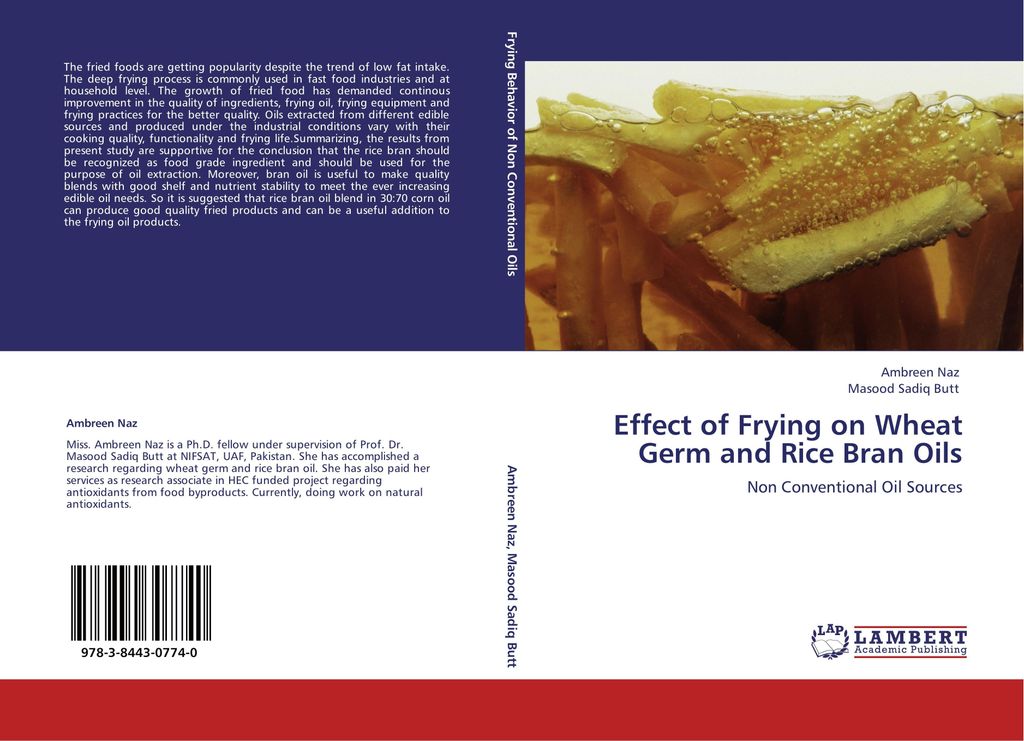 Effect of Frying on Wheat Germ and Rice Bran Oils