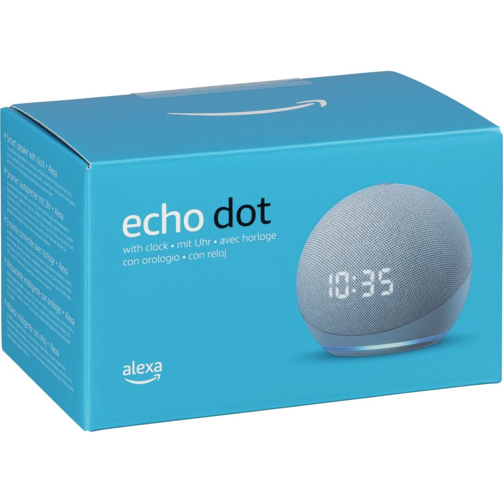 4. Gen Amazon Echo Dot Smart Lautsprecher Blaugrau 