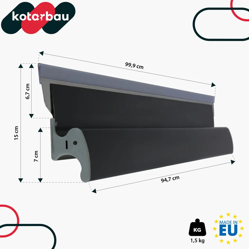 Couteau à enduire 100 cm avec lame interchangeable pour Rigips