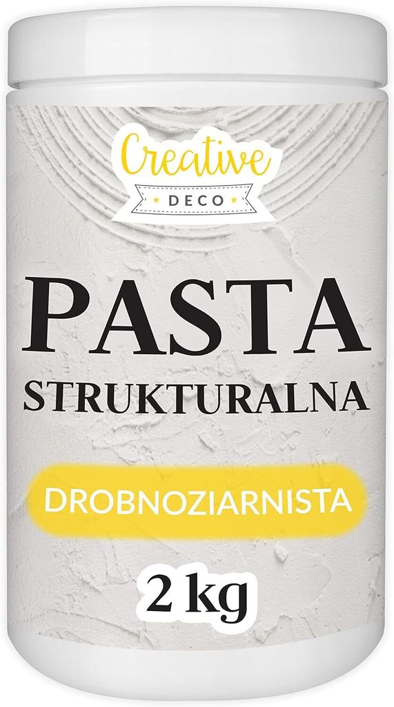 Creative Deco Pasta Strukturalna 2kg | Drobnoziarnista | Zdjęcie produktu 
